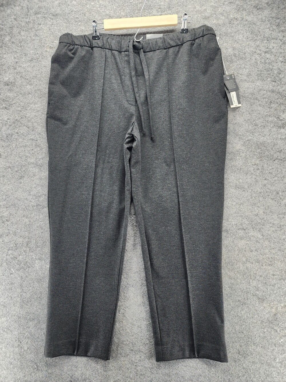 Worthington Pants Womens XL Ultra Stretch Ponte Jogger Gray Pull On
